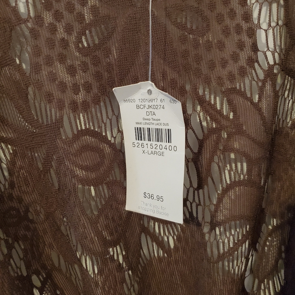 Lace kimono
